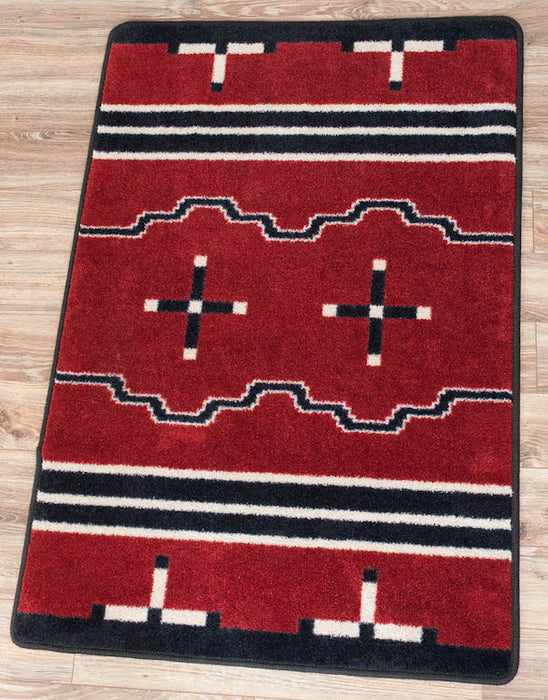 Native Cross Red Rug