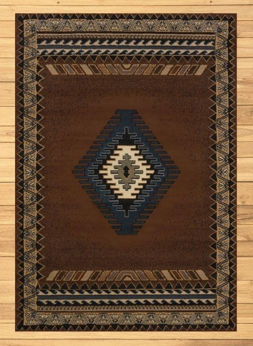 Phoenix Brown Rug Overview | The Cabin Shack