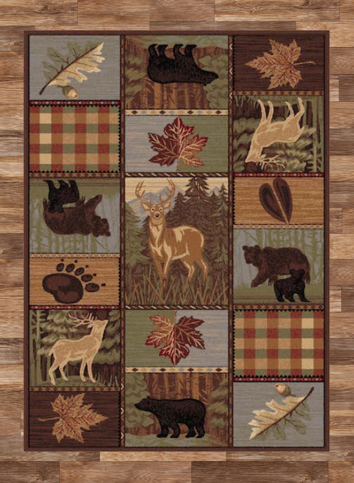 Rocky Ridge Rustic Rug Collection | The Cabin Shack