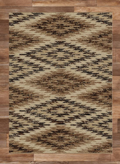 San Padre Brown Rug | The Cabin Shack