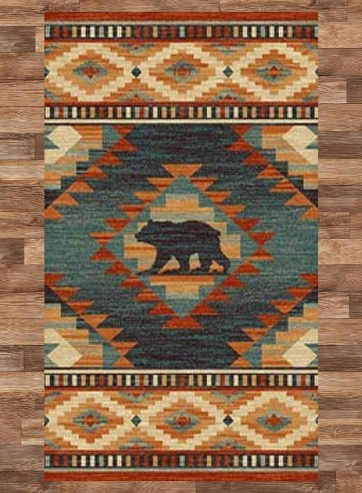 Southwest Bear Rug | The Cabin Shack