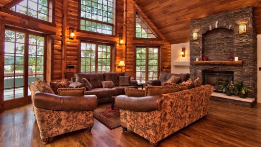 Rustic Cabin Decor  Everything Log Homes