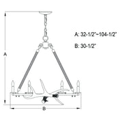 Alberta-Falls-Round-Antler-Chandelier-The-Cabin-Shack-5