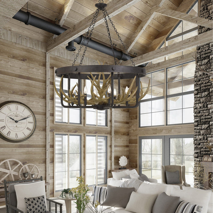 Antler-Stony-Brook-Iron-8-Light-Chandelier-The-Cabin-Shack-1