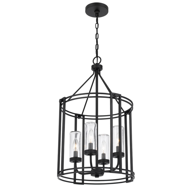 Black-Brighton-Cage-4-Light-Chandelier-The-Cabin-Shack-1