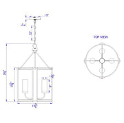 Black-Brighton-Cage-4-Light-Chandelier-The-Cabin-Shack-3