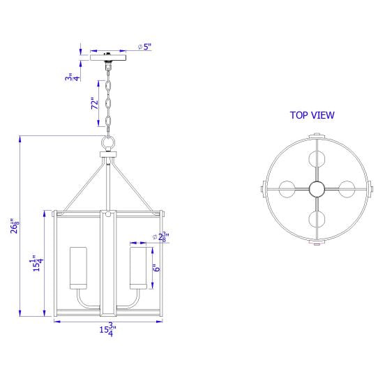 Black-Brighton-Cage-4-Light-Chandelier-The-Cabin-Shack-3