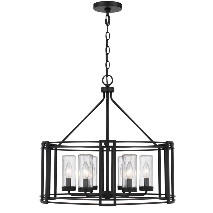 Black-Brighton-Cage-6-Light-Chandelier-The-Cabin-Shack-1