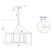 Black-Brighton-Cage-6-Light-Chandelier-The-Cabin-Shack-3