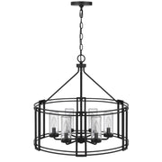 Black-Brighton-Cage-6-Light-Chandelier-The-Cabin-Shack