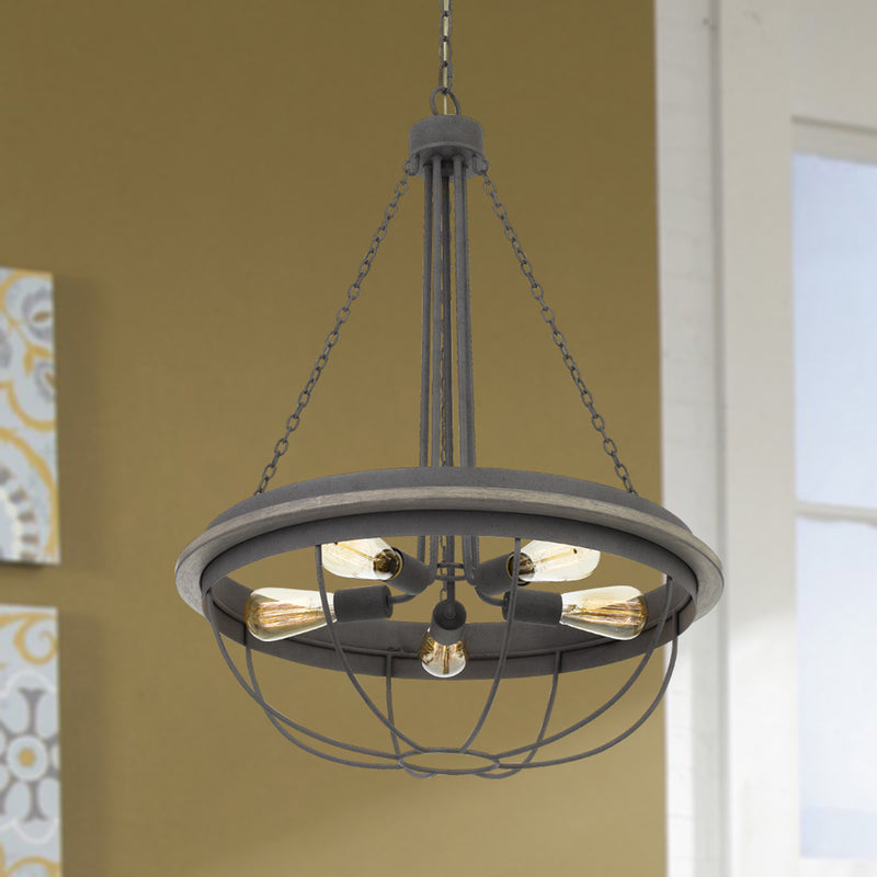 Black-Hawk-Industrial-Dove-Gray-Chandelier-The-Cabin-Shack-1