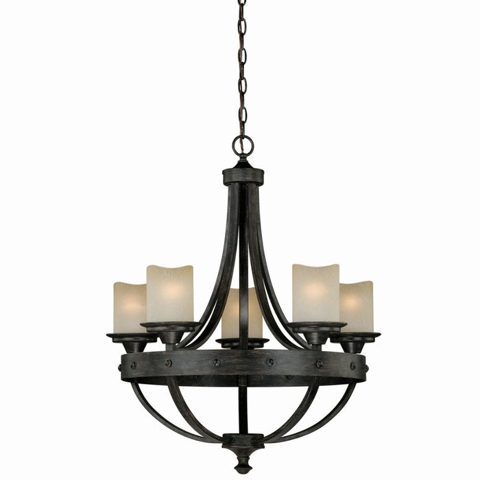 Black-Walnut-Industrial-5-Light-Chandelier-The-Cabin-Shack-1
