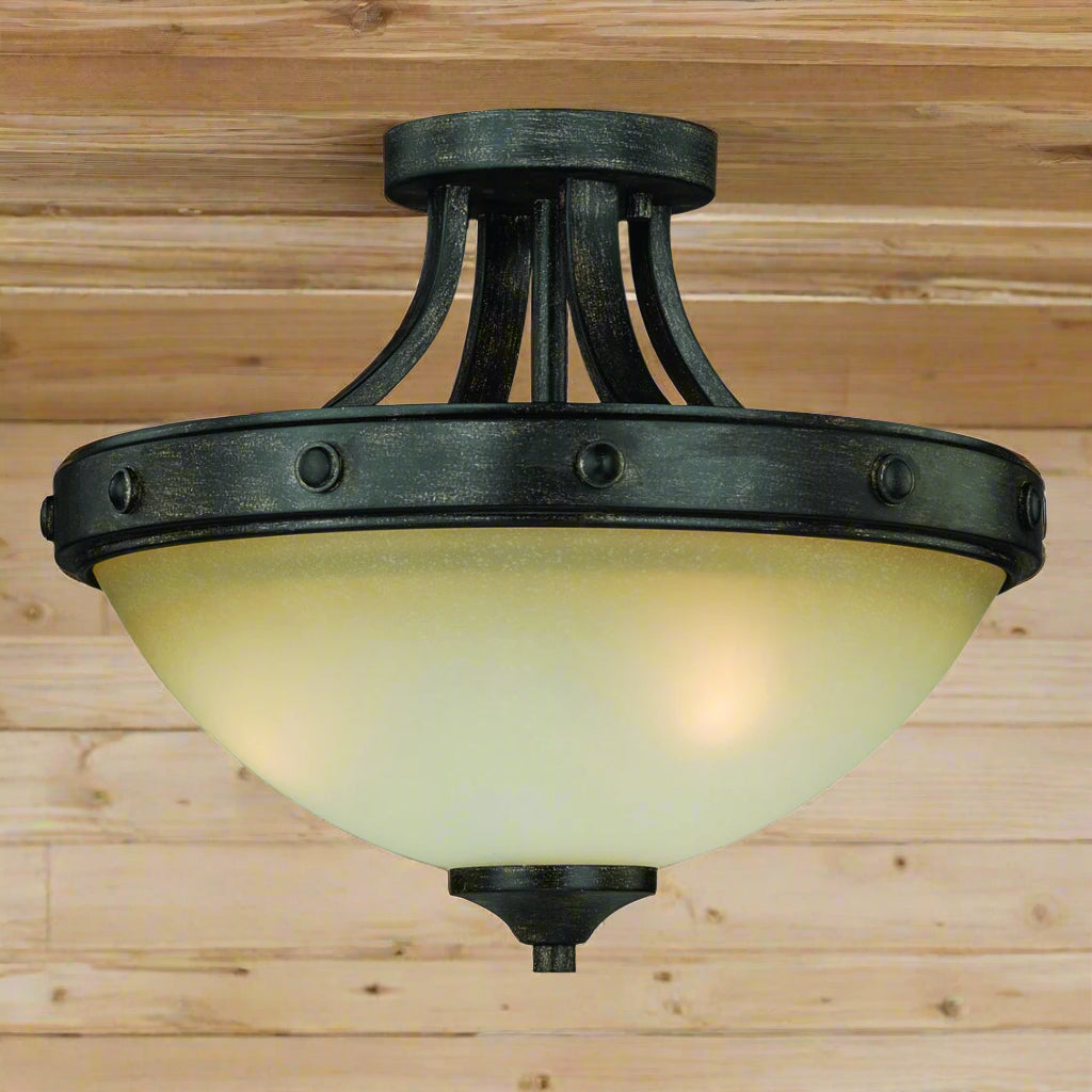 Rustic Ceiling Lights | The Cabin Shack