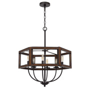 Boone-Hexagon-Farmhouse-6-Light-Chandelier-The-Cabin-Shack