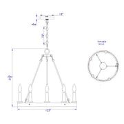 Brighton-Round-Modern-Chandelier-The-Cabin-Shack-3