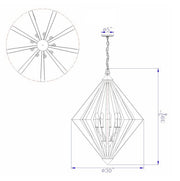 Brockton-Wooden-Diamond-Light-Chandelier-The-Cabin-Shack-2
