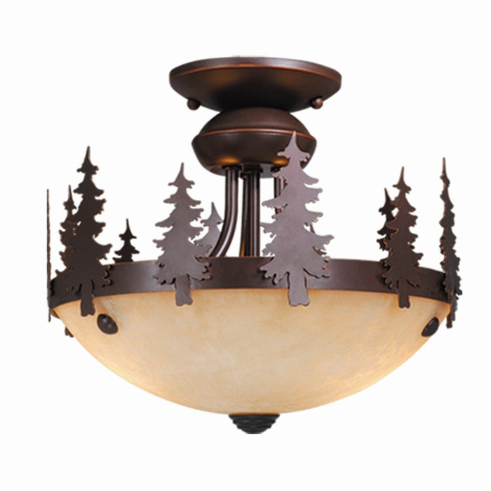 Bronze-Bear-Lake-Trail-Ceiling-Light-The-Cabin-Shack-1