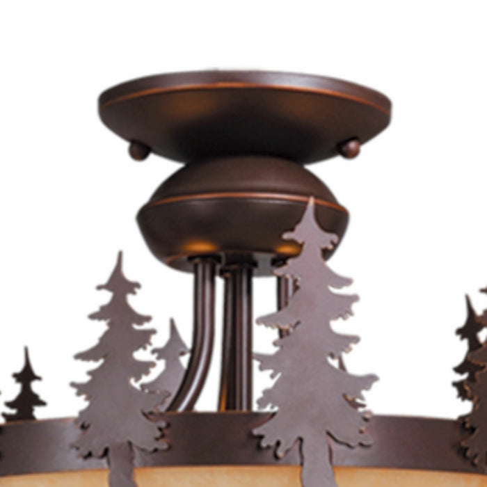 Bronze-Bear-Lake-Trail-Ceiling-Light-The-Cabin-Shack-2