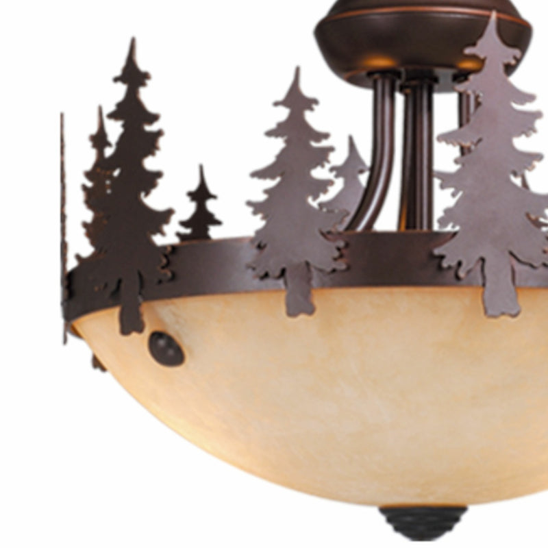 Bronze-Bear-Lake-Trail-Ceiling-Light-The-Cabin-Shack-3
