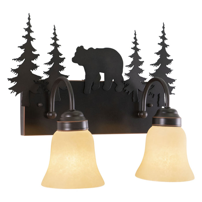 Bronze-Buena-Vista-Bear-Evergreen-2-Light-Vanity-The-Cabin-Shack-1