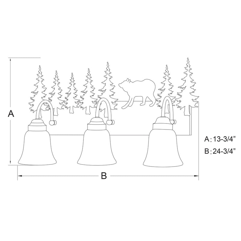 Bronze-Buena-Vista-Bear-Evergreen-3-Light-Vanity-The-Cabin-Shack-4