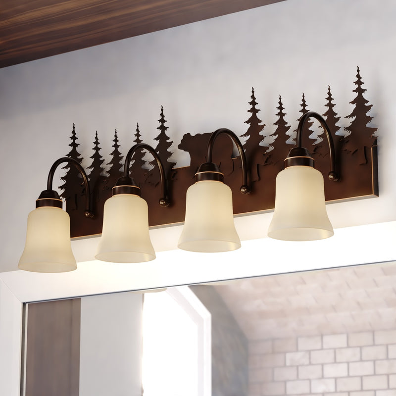 Bronze-Buena-Vista-Bear-Evergreen-4-Light-Vanity-The-Cabin-Shack-1