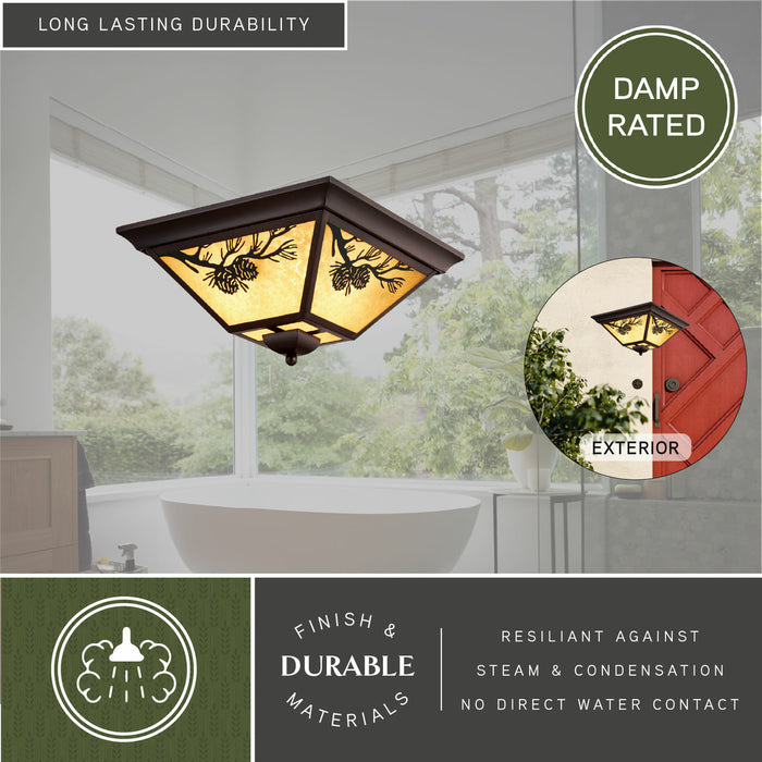 Bronze-Woodland-Pinecone-Outdoor-Light-The-Cabin-Shack-3