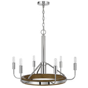 Burlington-Drift-Wood-Chrome-Chandelier-The-Cabin-Shack-2