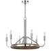 Burlington-Drift-Wood-Chrome-Chandelier-The-Cabin-Shack