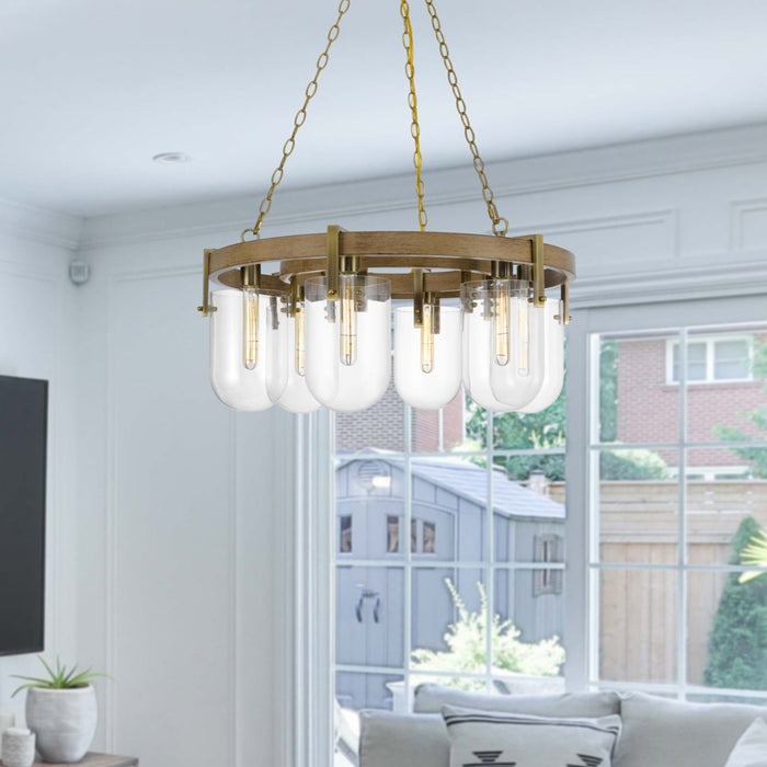 Burlington-Oak-Wood-Brass-Chandelier-The-Cabin-Shack-4