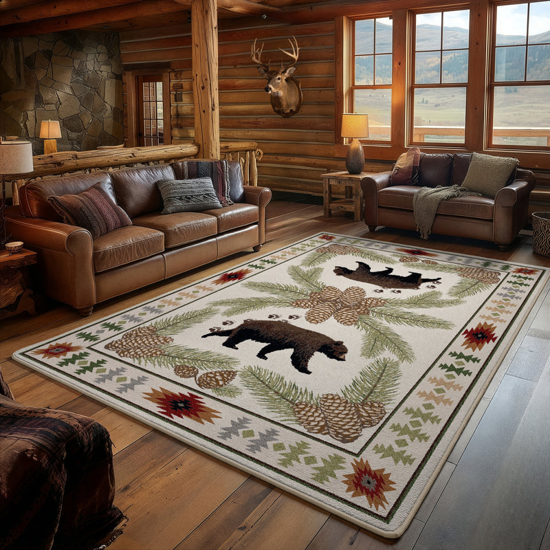 Camp Pinewood Rug