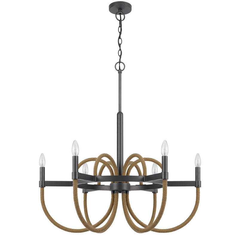 Canon-City-Burlap-6-Light-Chandelier-The-Cabin-Shack