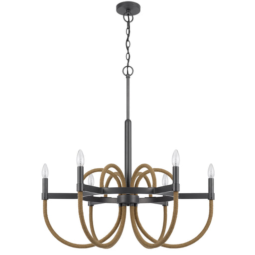 Canon-City-Burlap-6-Light-Chandelier-The-Cabin-Shack