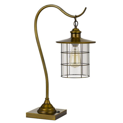 Castle-Pines-Antique-Brass-Lantern-Table-Lamp-The-Cabin-Shack
