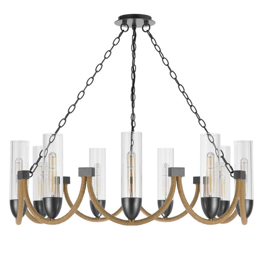 Castle-Pines-Burlap-9-Light-Chandelier-The-Cabin-Shack