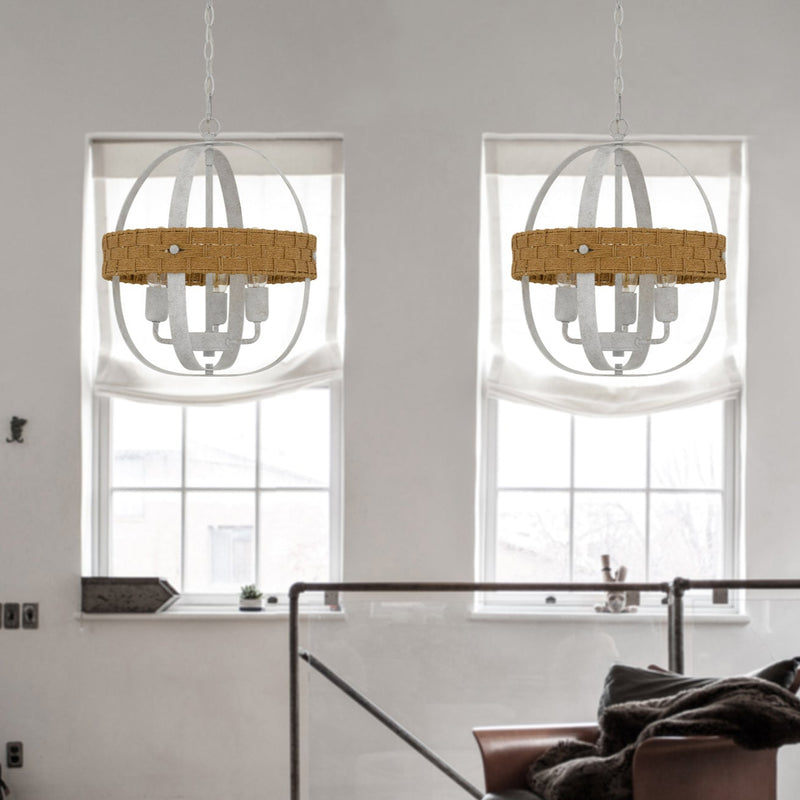 Centennial-White-Washed-Chandelier-The-Cabin-Shack-3