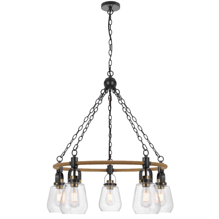 Central-City-Rustic-Burlap-5-Light-Chandelier-The-Cabin-Shack-1