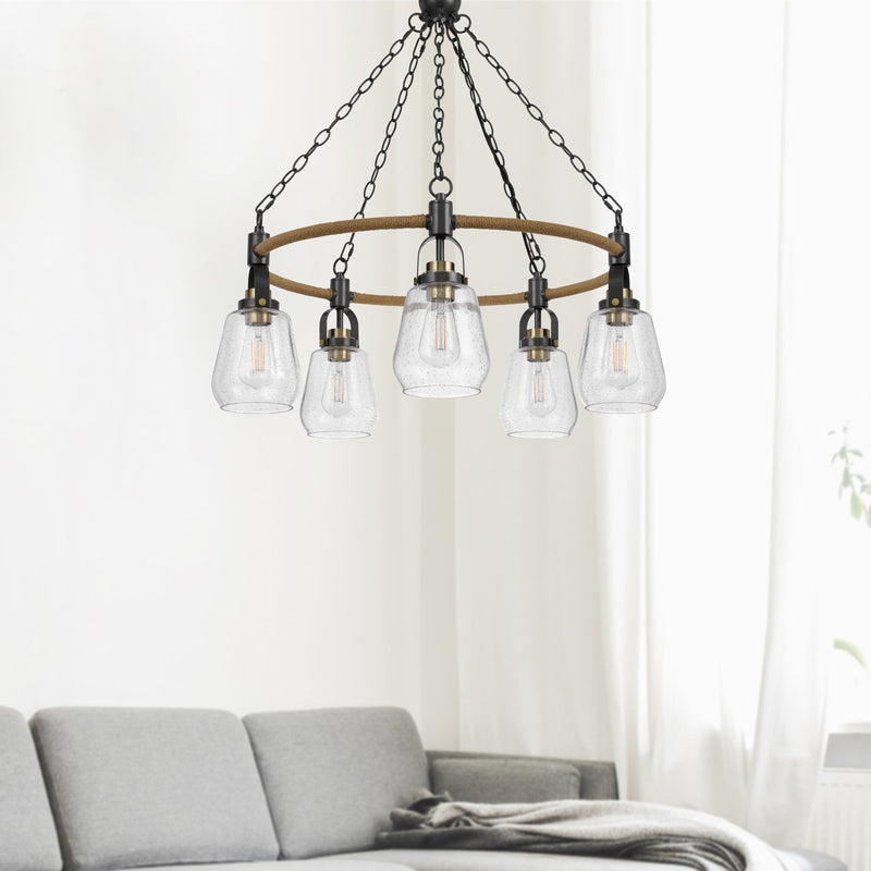 Central-City-Rustic-Burlap-5-Light-Chandelier-The-Cabin-Shack-3