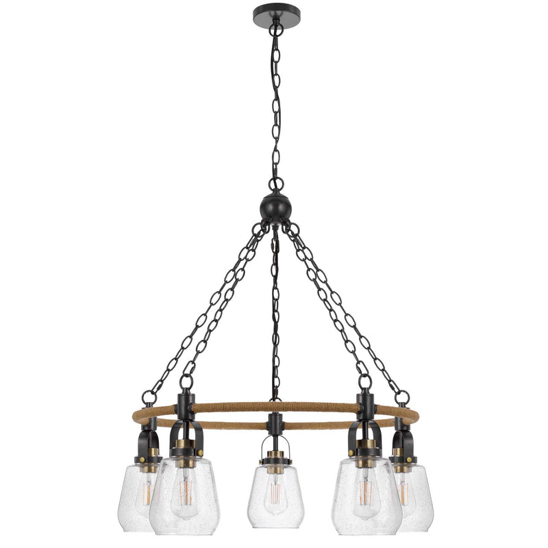 Central-City-Rustic-Burlap-5-Light-Chandelier-The-Cabin-Shack