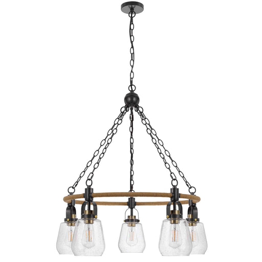 Central-City-Rustic-Burlap-5-Light-Chandelier-The-Cabin-Shack