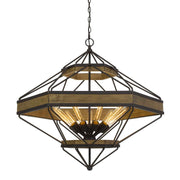 Chattanooga-Pine-Wood-9-Light-Chandelier-The-Cabin-Shack