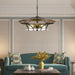 Cheyenne-Geometric-Round-Rustic-Chandelier-The-Cabin-Shack-1