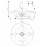 Cheyenne-Geometric-Round-Rustic-Chandelier-The-Cabin-Shack-3