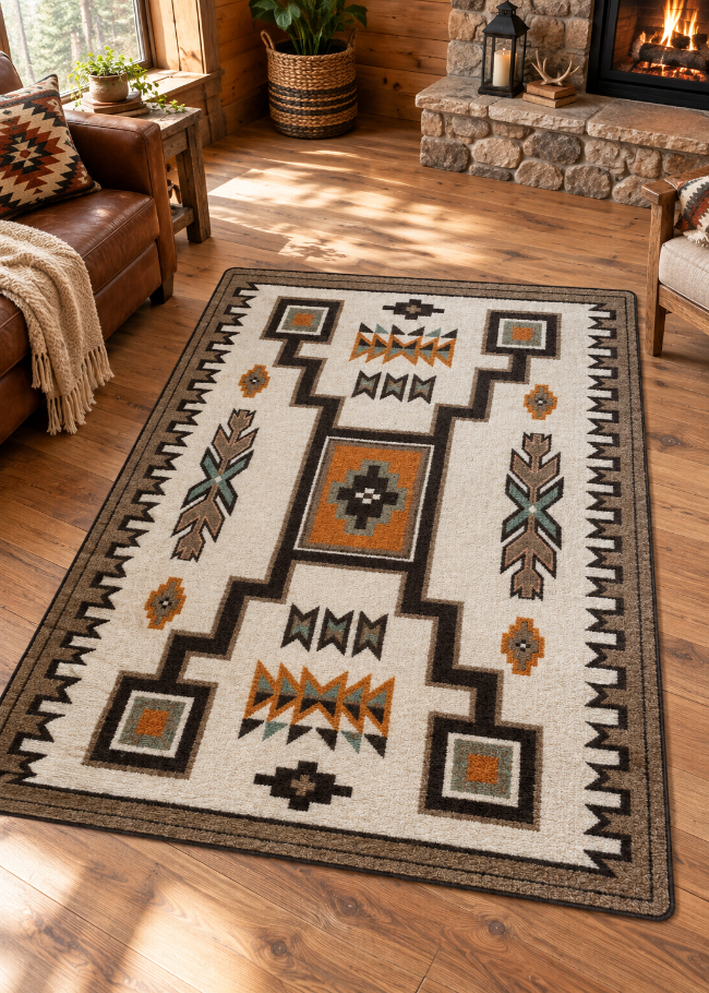 Crow Wing Saddle Rug | The Cabin Shack