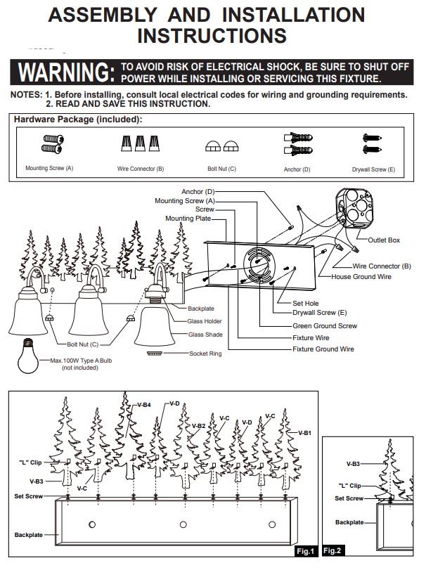 Cub-Lake-Trail-Evergreen-3-Light-Vanity-The-Cabin-Shack-6