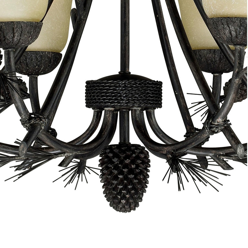 Emerald-Lake-Pinecone-6-Light-Chandelier-The-Cabin-Shack-2