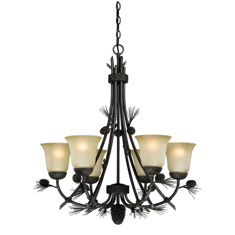 Emerald-Lake-Pinecone-6-Light-Chandelier-The-Cabin-Shack