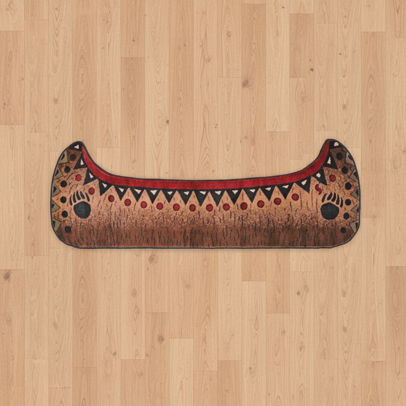 Etowah Canoe Lodge Rug Collection Staged | The Cabin Shack