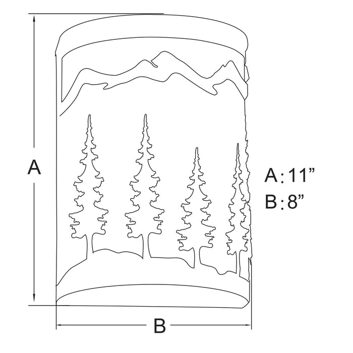 Evergreen-Bronze-Baseline-Trail-Wall-Sconce-The-Cabin-Shack-2
