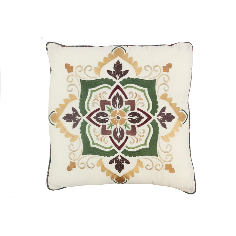  Floral-Green-Mountain-Cabin-Pillow-The-Cabin-Shack